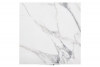 Glossy Arabescato style marble with grey veins