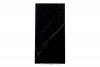 Glossy marble black melange