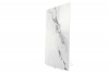 Dark grey vein semi polished marble