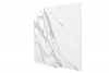 Glossy Statuario marble with diagonal grey lines