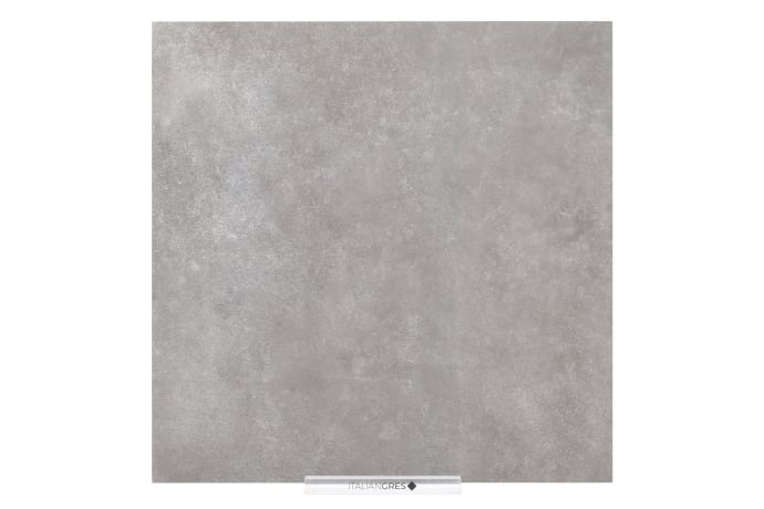 Concrete effect porcelain stoneware grey