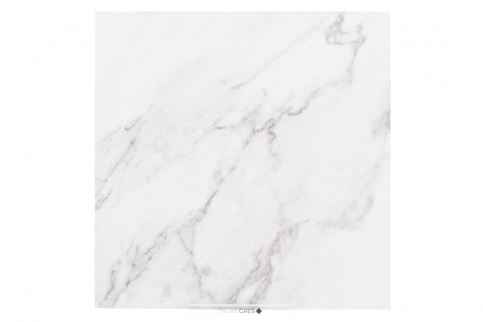 Matt Arabescato style marble with grey veins