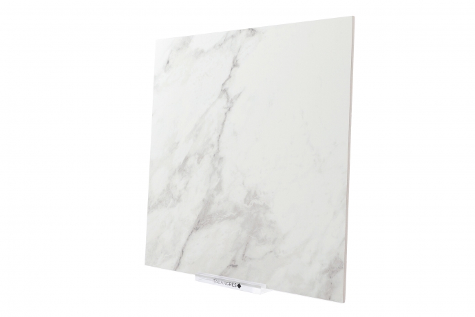 Matt Arabescato style marble with grey veins