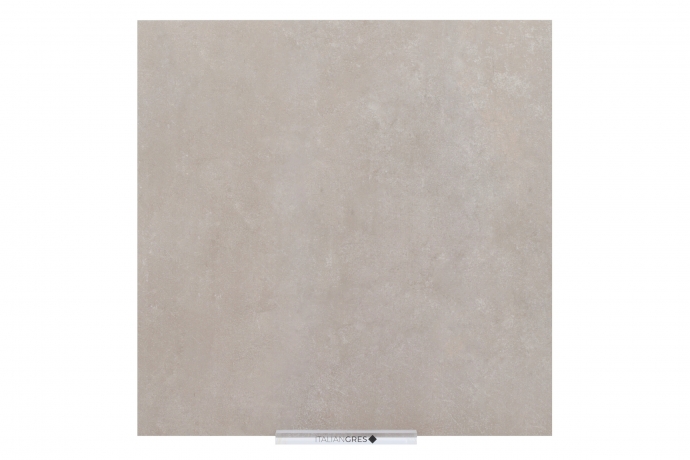 Concrete effect porcelain stoneware taupe