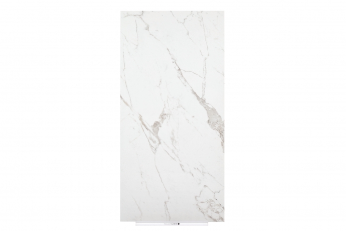 Matt Statuario marble with grey veins