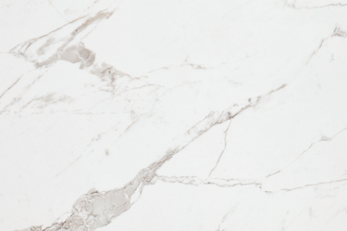 Matt Statuario marble with grey veins