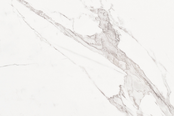 Matt Statuario marble with grey veins