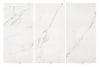 Marble effect tiles - White melange