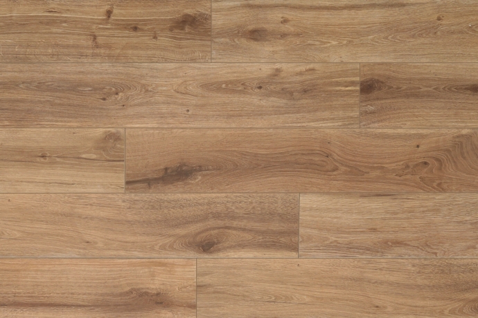 Wood effect floor tiles nut