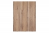 Wood effect floor tiles nut