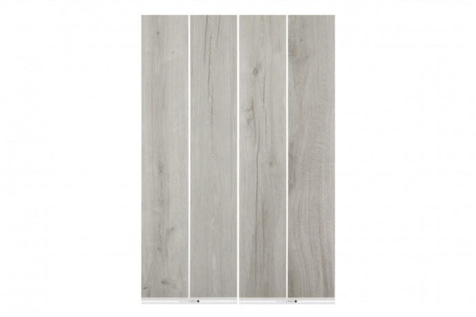 Wood effect floor tiles smokey grey