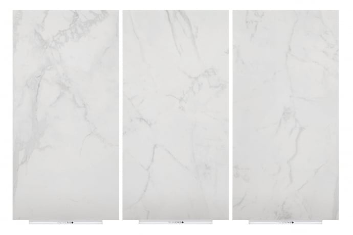 Matt marble white melange