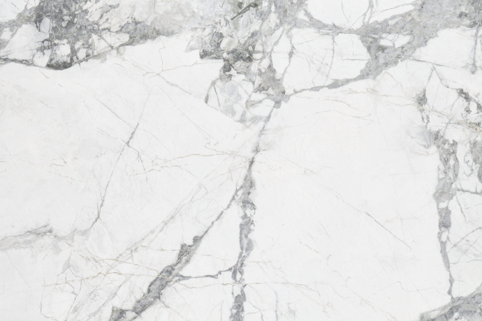 White and grey marble