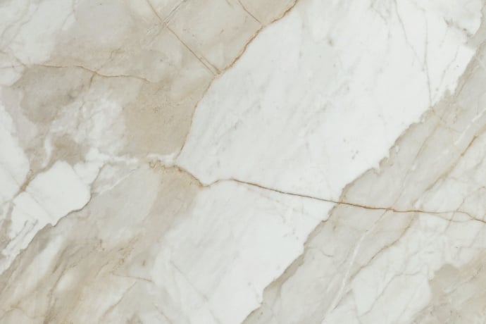 Glossy Calacatta marble grey and gold