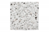 Classic venetian terrazzo floor white and black for outdoor