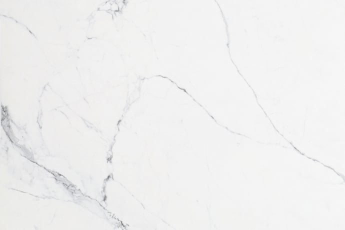 Matt Statuario marble with diagonal grey lines