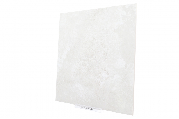 Crosscut white travertine marble