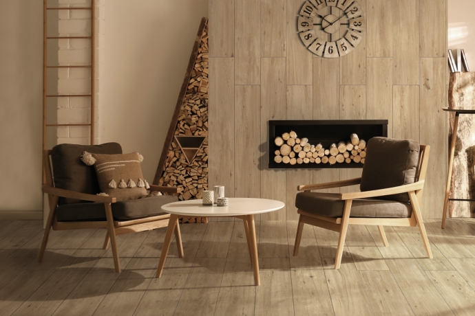 Legno grezzo beige