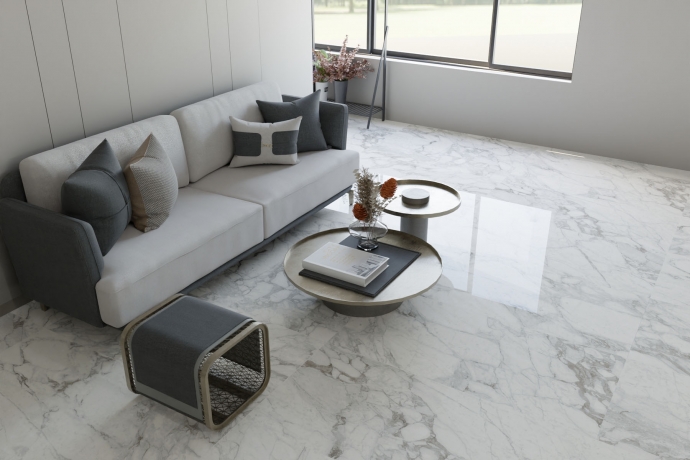 Calacatta Extra glossy marble