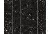 Elegant black matt marble