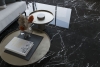 Elegant black glossy marble