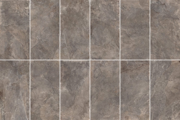 Taupe rock effect stone