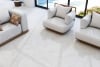 Crosscut white travertine marble 6 mm slabs