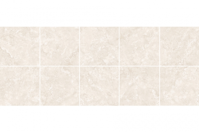 Crosscut beige travertine glossy marble