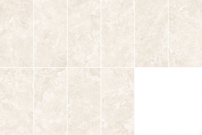 Crosscut beige travertine marble outdoor