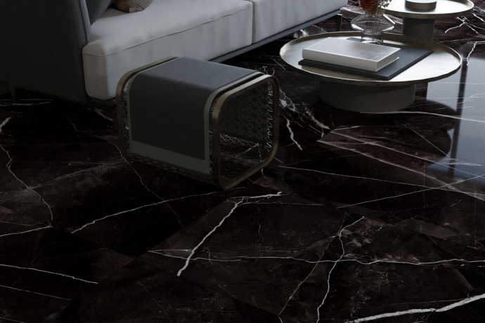 Noir Calacatta glossy Marble