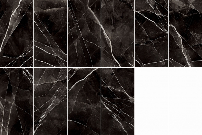 Noir Calacatta glossy Marble