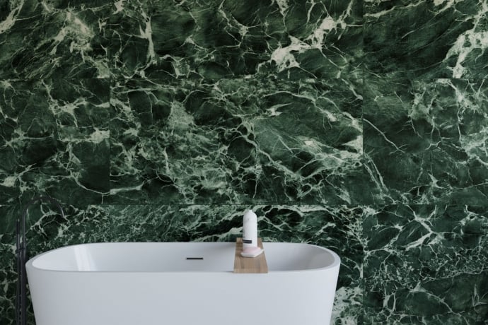 Verde Aver matt Marble