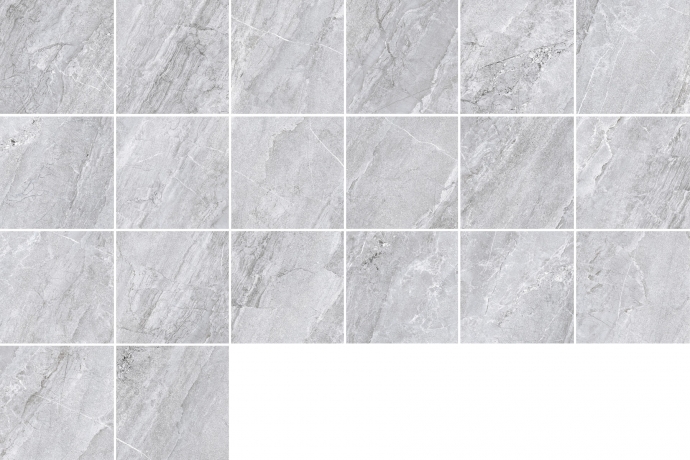 Technical effect floor tiles unika