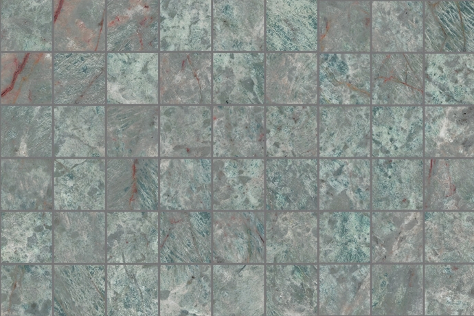 Amazzonite mosaic