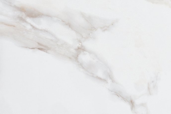 Calacatta semi polished marble