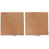 Terracotta effect floor tiles bronze