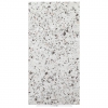 Classic venetian terrazzo floor white and black