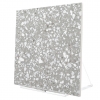 Classic venetian terrazzo floor grey and white for outdoor