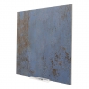 Oxidized iron tile blue