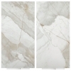 Glossy Calacatta marble grey and gold