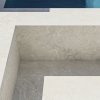 Crosscut white travertine 20mm