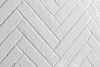 Carreaux effet briques londoniens brillantes - Blanc