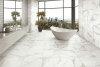 Calacatta semi polished marble