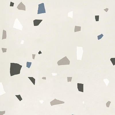 Geometric Terrazzo White