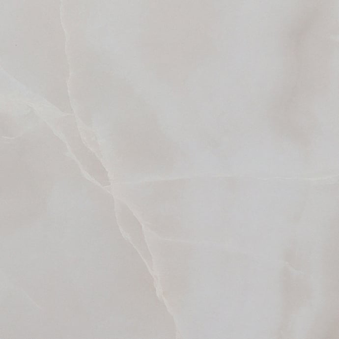 White matt Alabaster 9 mm