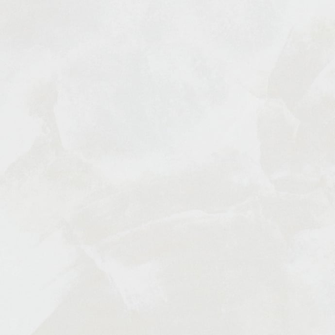 White semi polished marble
