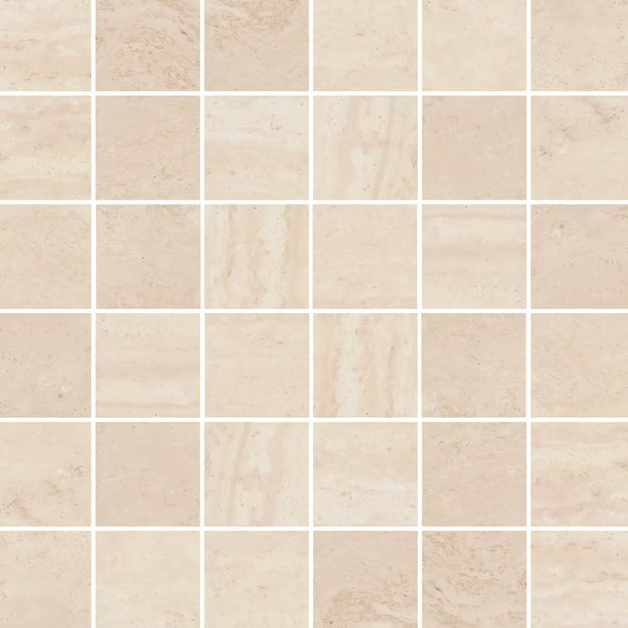 Navona Roman travertine Mosaic