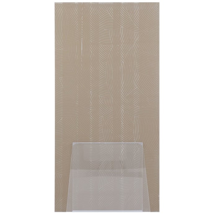 Résine beige en grès cérame