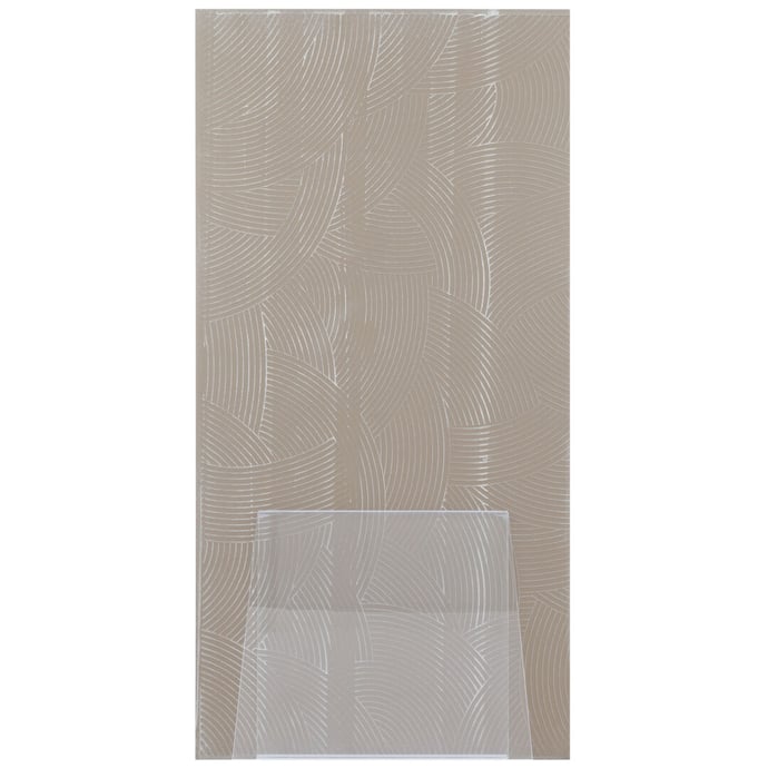 Crosscut white travertine textured