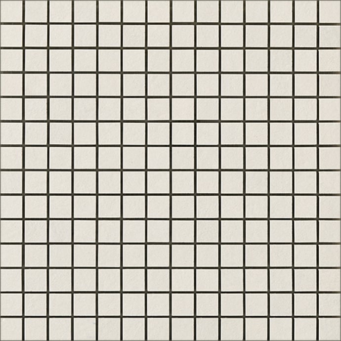 Mosaic 2x2 cm Ivory concrete